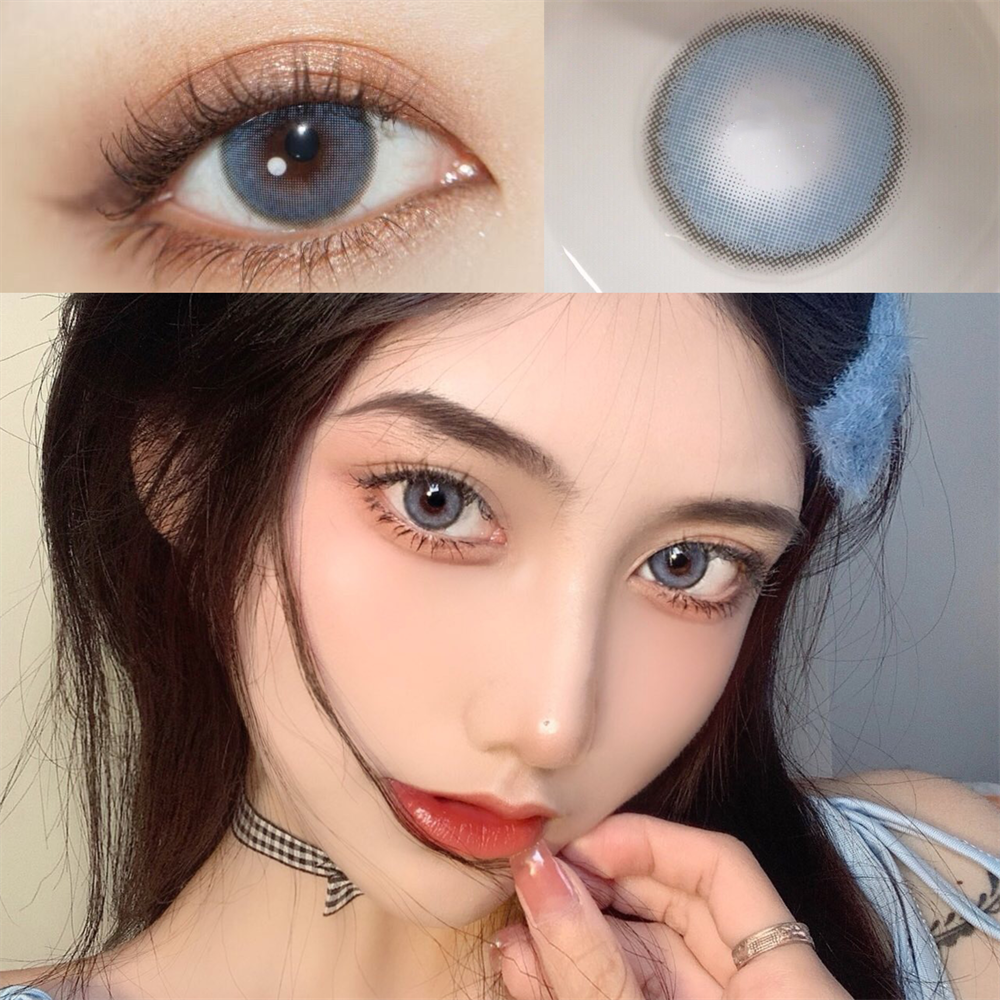 Morningcon Leawood Colored Contact Lenses For Eyes Half Yearly