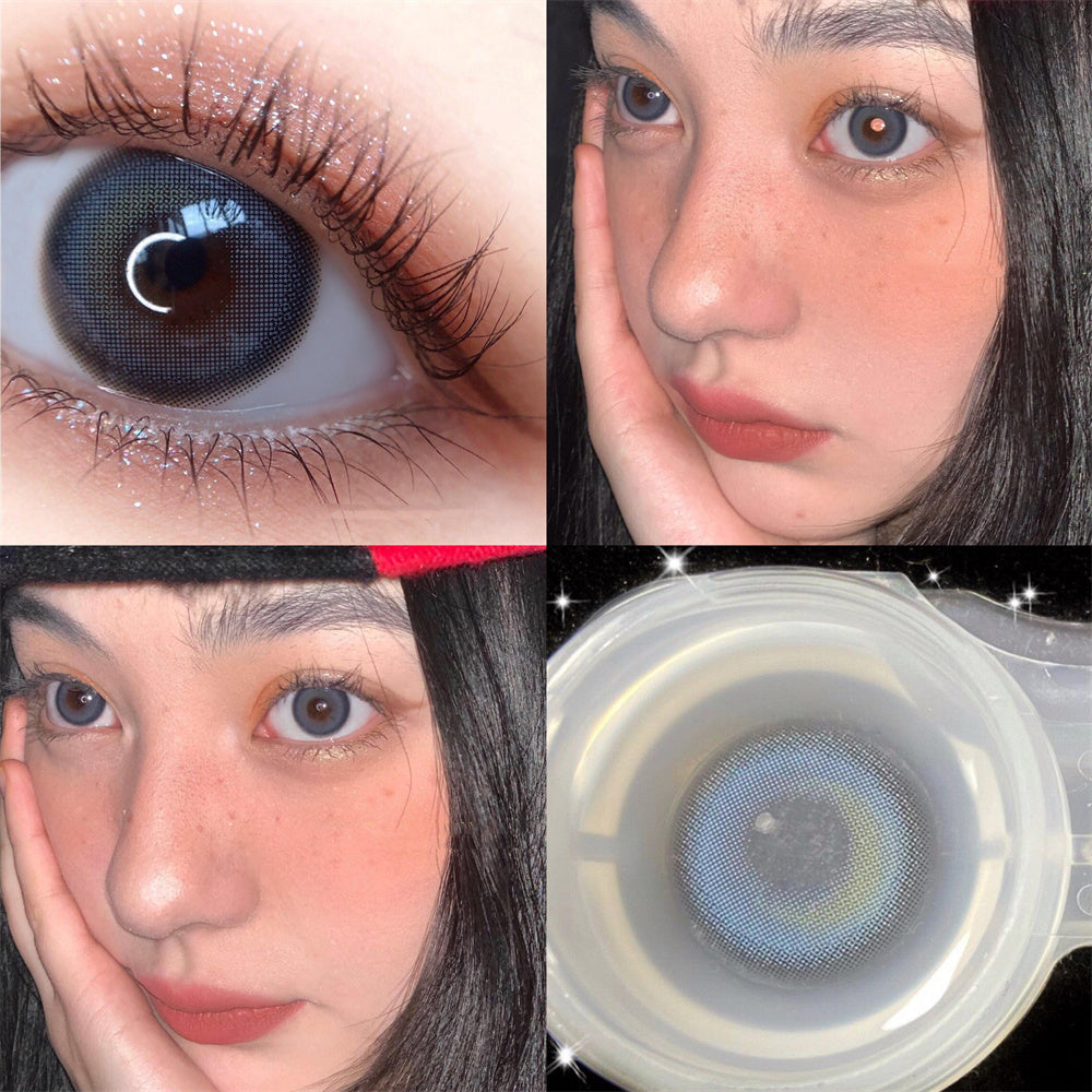 Morningcon Milk bag Colored Contact Lenses For Eyes Half Yearly