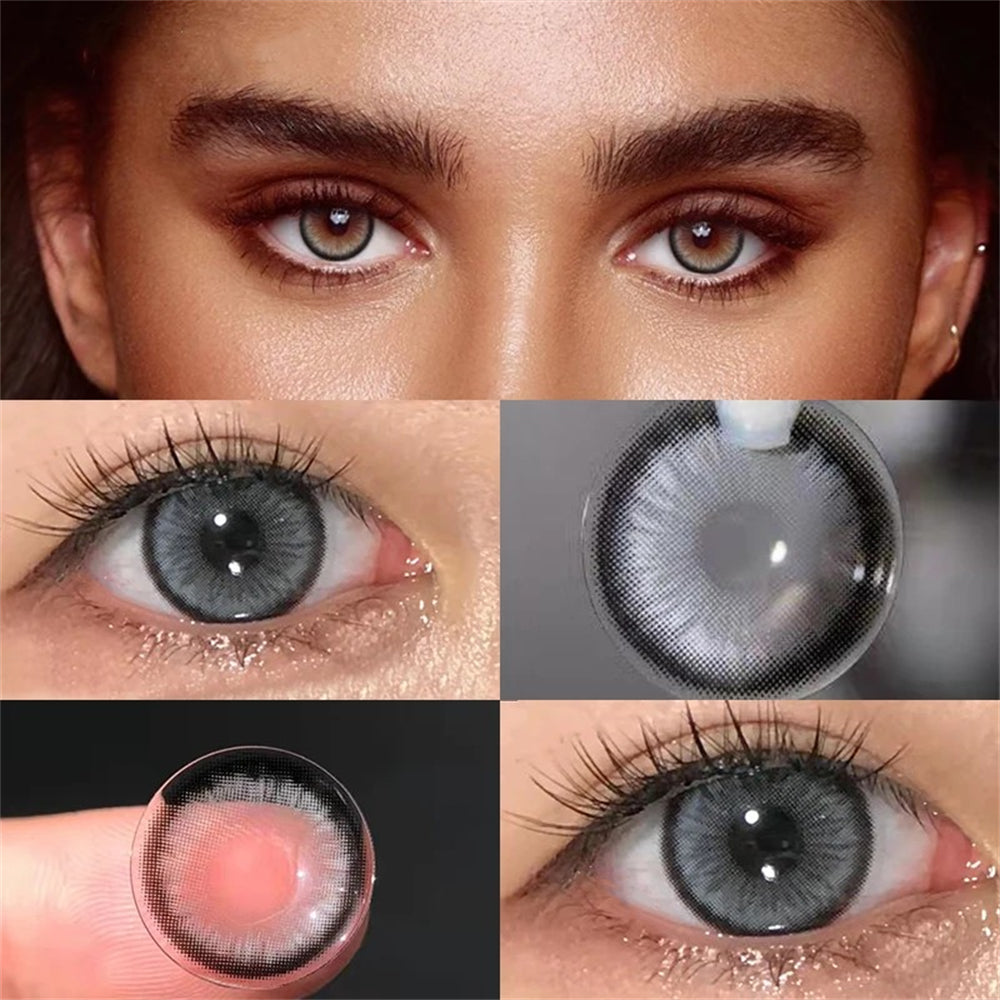 Morningcon Diamond-Fa Colored Contact Lenses For Eyes Half Yearly 2pcs