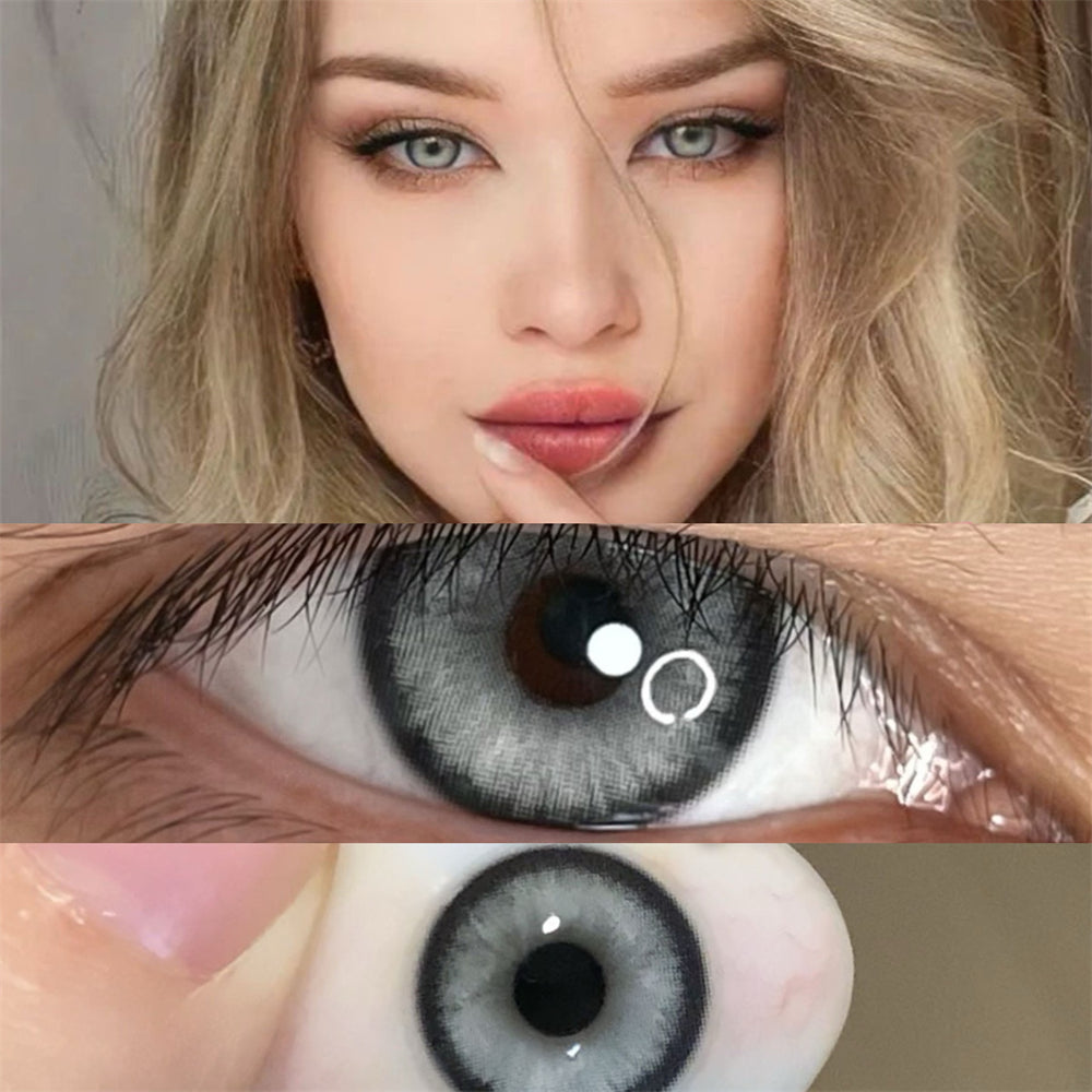 Morningcon Snake Colored Contact Lenses For Eyes Half Yearly 2pcs