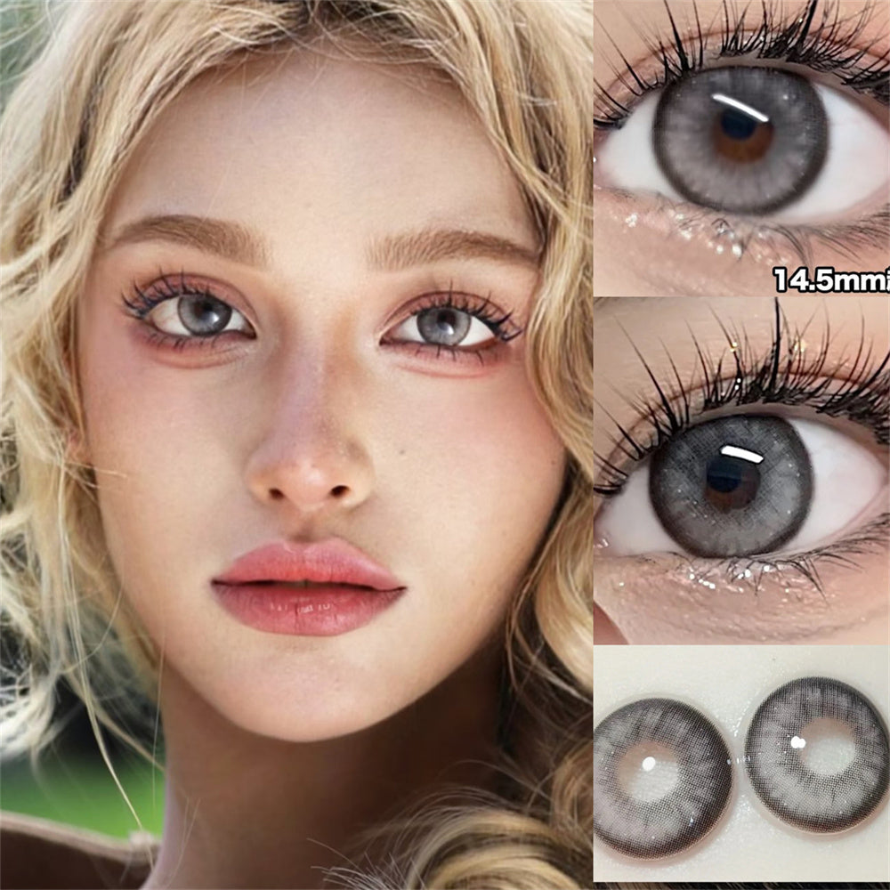 Morningcon Cold Extract Maine Colored Contact Lenses For Eyes Half Yearly 2pcs
