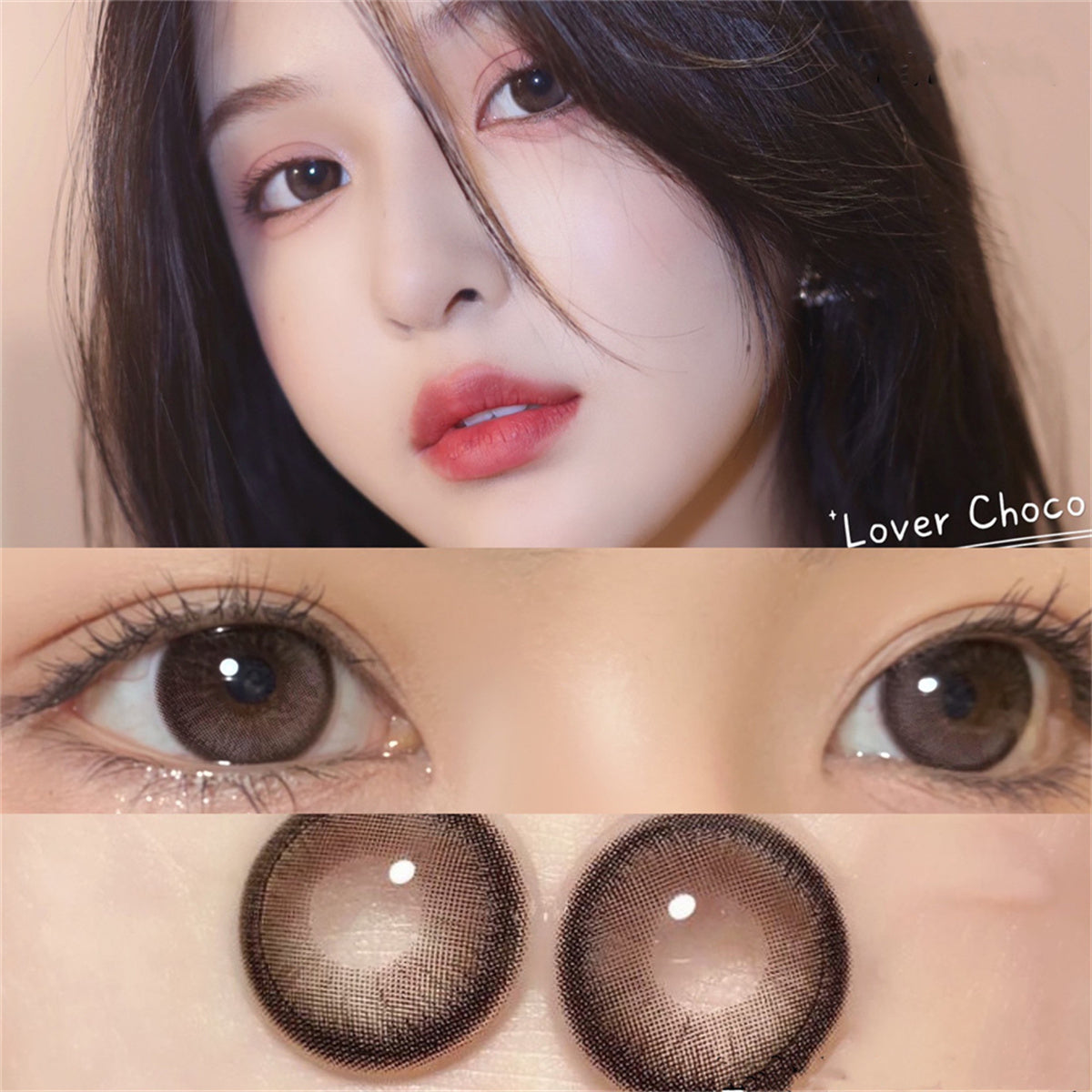 Morningcon Yuan Qi stewed eggs Colored Contact Lenses For Eyes Half Yearly 2pcs