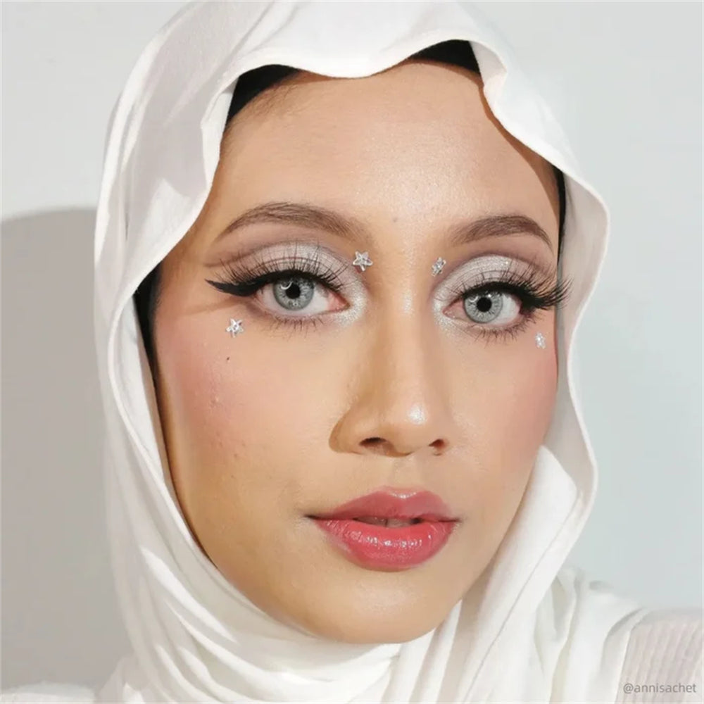 Morningcon Fa34 Colored Contact Lenses For Eyes Half Yearly 2pcs