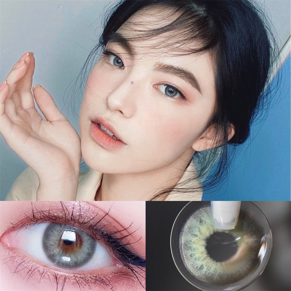 Morningcon DNA Colored Contact Lenses For Eyes Half Yearly 2pcs