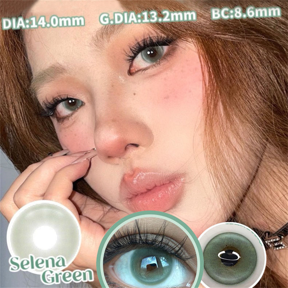 Morningcon Spain Colored Contact Lenses For Eyes Half Yearly 2pcs