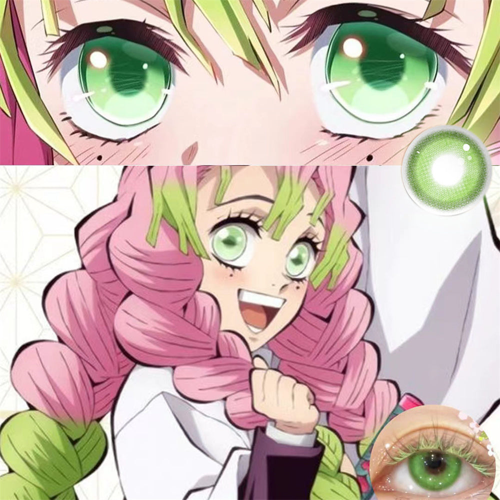 Morningcon Plum Blossom Colored Contact Lenses For Eyes Daily 2pcs