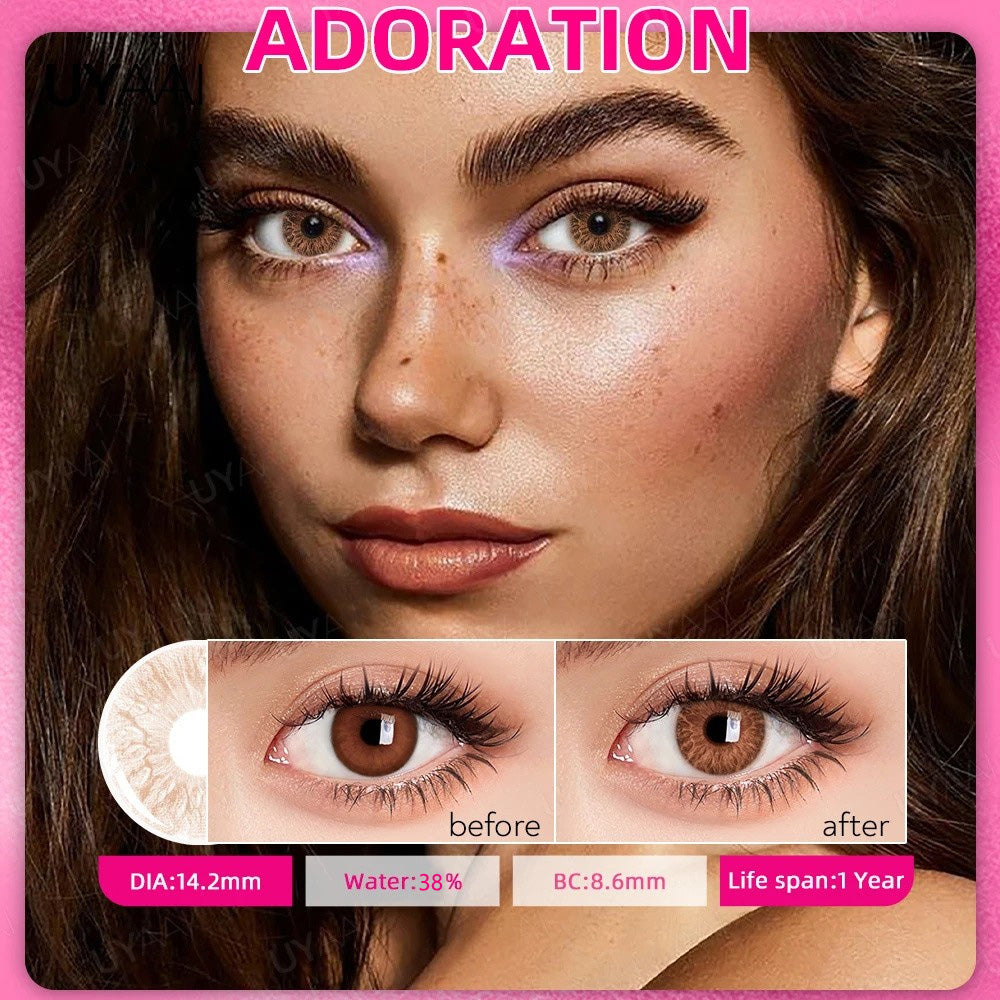 Morningcon C2 Colored Contact Lenses For Eyes Half Yearly 2pcs