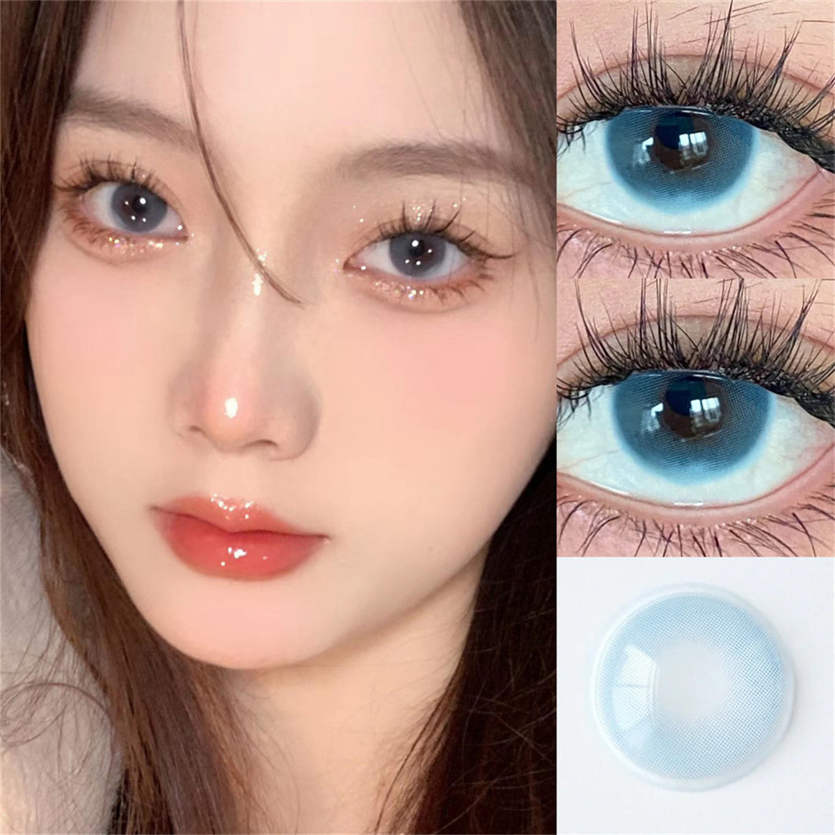 Morningcon Elf Sea Colored Contact Lenses For Eyes Half Yearly 2pcs