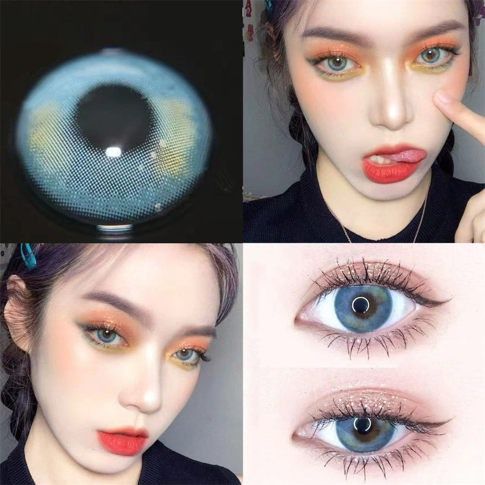 Morningcon Naked Colored Contact Lenses For Eyes Half Yearly 2pcs