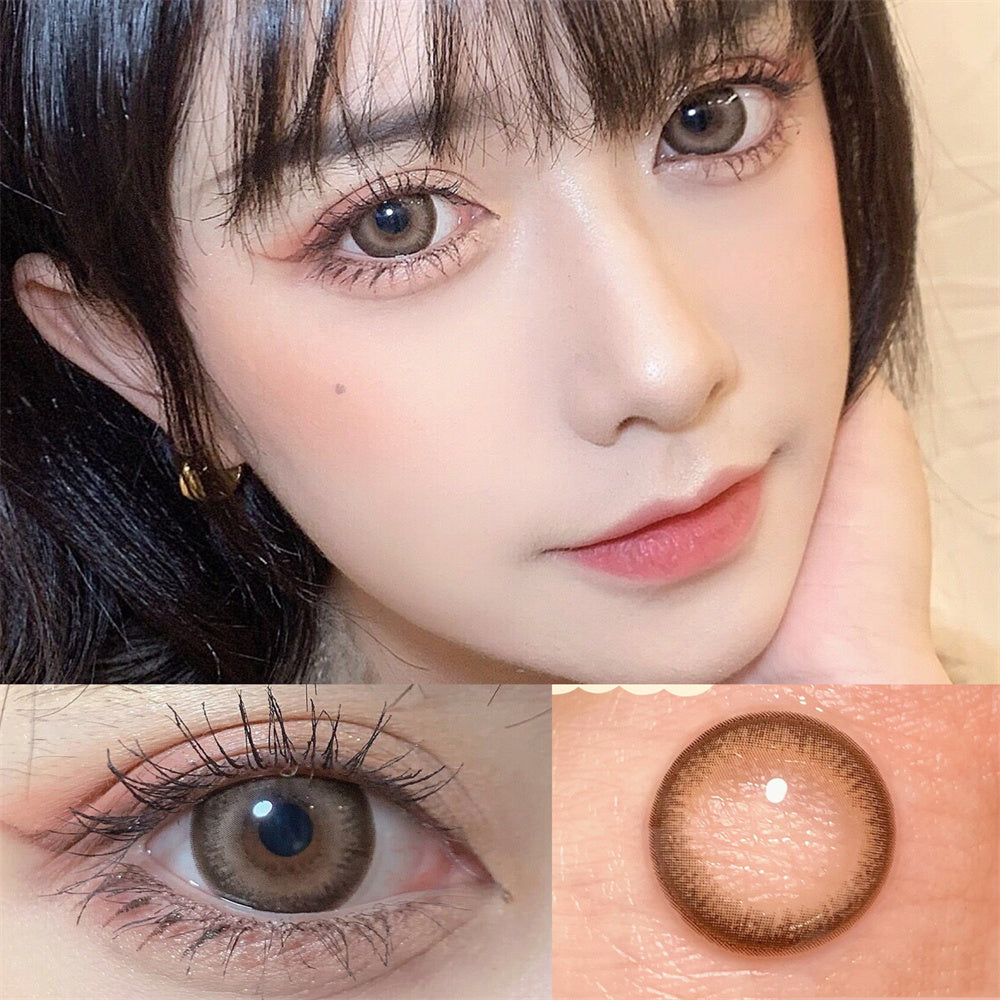 Morningcon Dorayaki Colored Contact Lenses For Eyes Half Yearly 2pcs