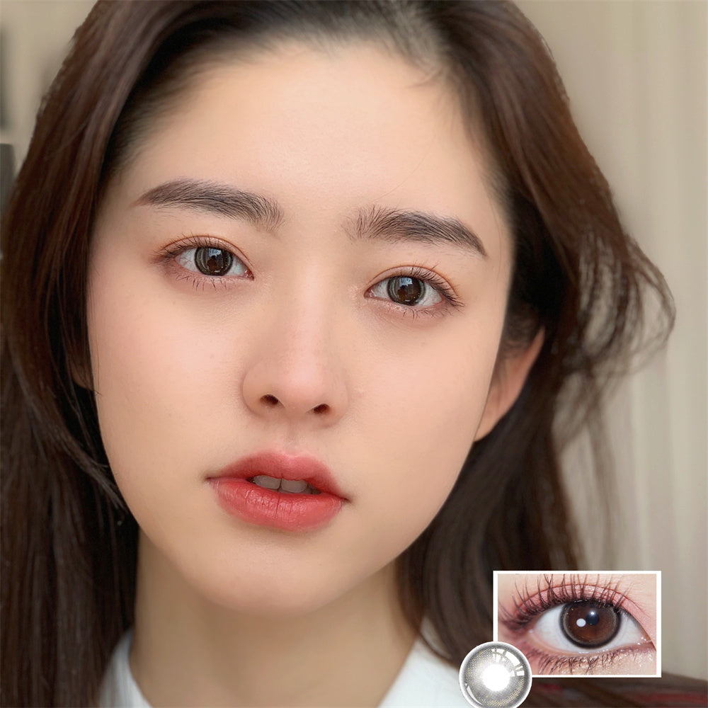 Morningcon Mirror water Colored Contact Lenses For Eyes Half Yearly 2pcs