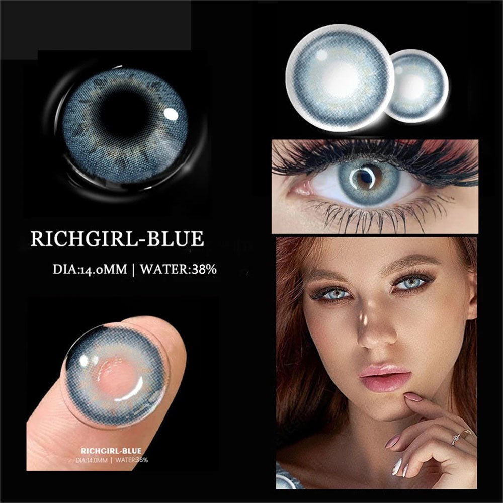 Morningcon NS2rich Colored Contact Lenses For Eyes Half Yearly 2pcs