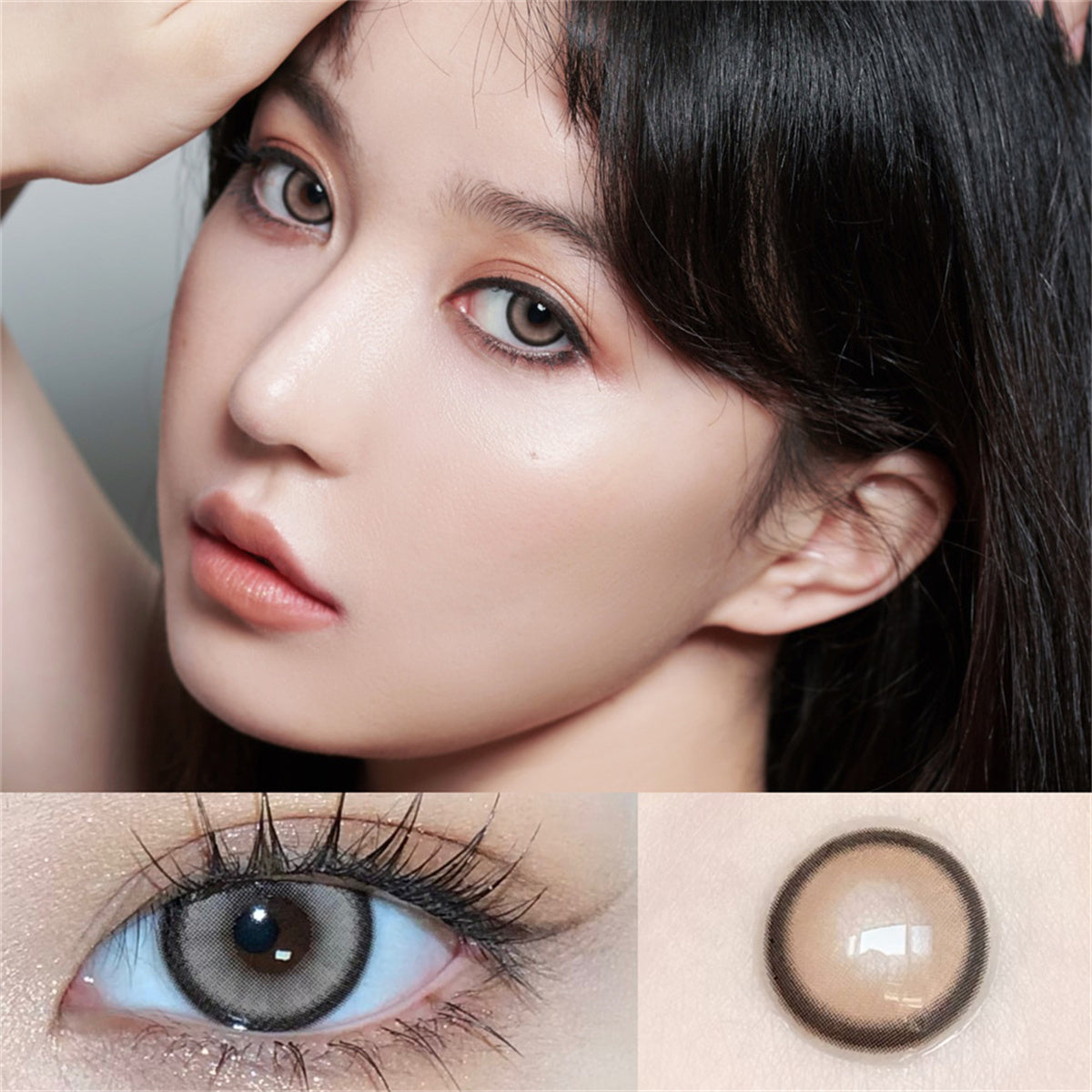 Morningcon Kim Rimi Colored Contact Lenses For Eyes Half Yearly 2pcs