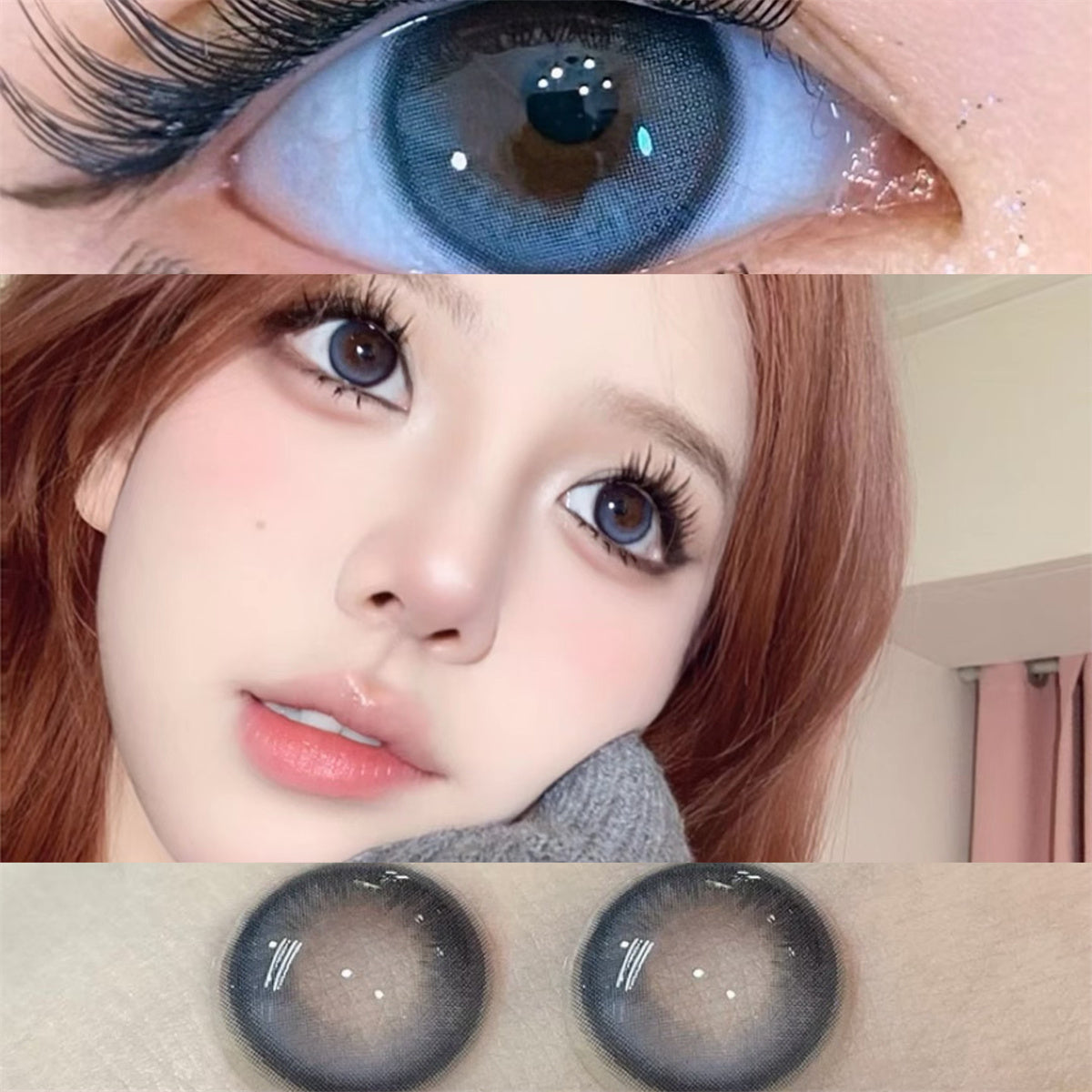 Morningcon Basque Colored Contact Lenses For Eyes Half Yearly 2pcs