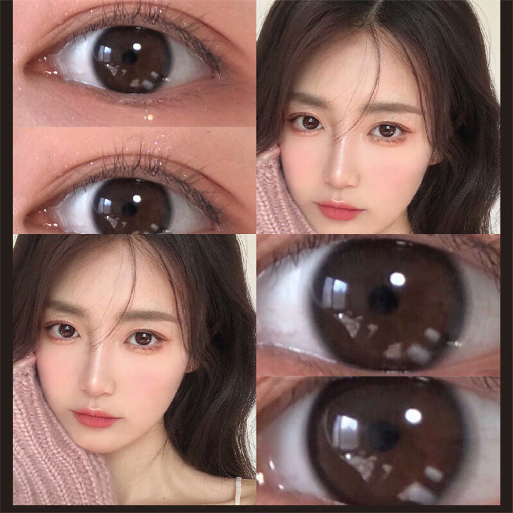 Morningcon Tear-eye effects Colored Contact Lenses For Eyes Half Yearly