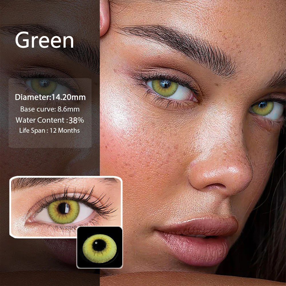 Morningcon land-Fa1 Colored Contact Lenses For Eyes Half Yearly 2pcs