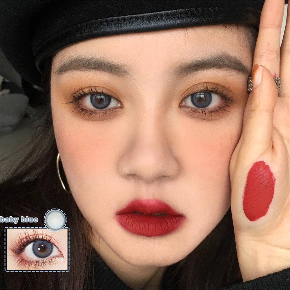 Morningcon Milk bag Colored Contact Lenses For Eyes Half Yearly