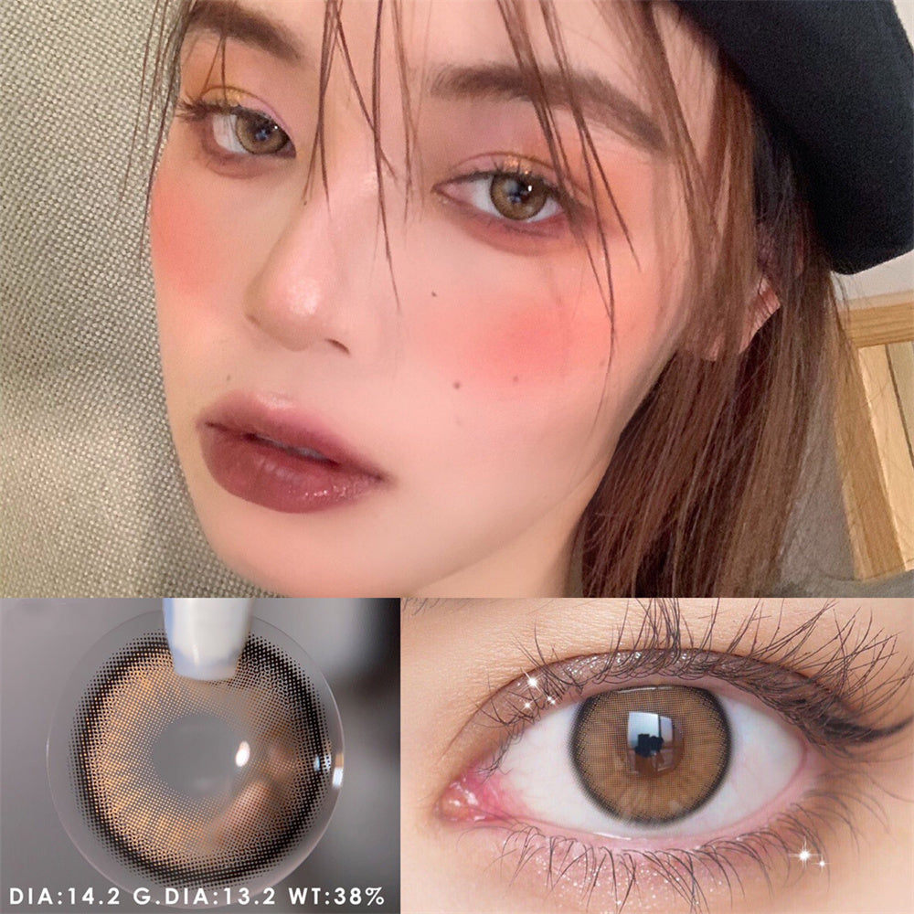 Morningcon Nim Colored Contact Lenses For Eyes Half Yearly