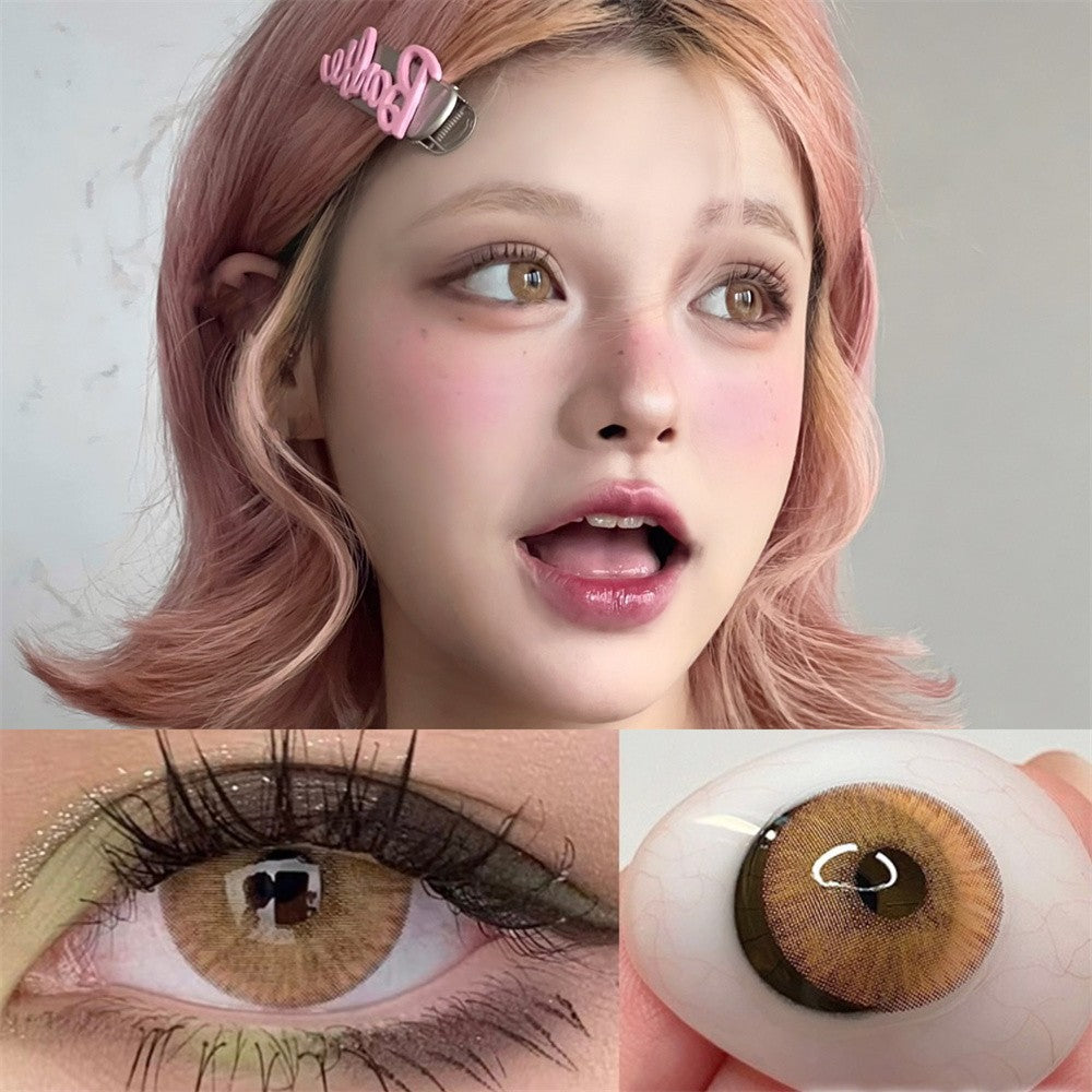 Morningcon New York Colored Contact Lenses For Eyes Half Yearly 2pcs