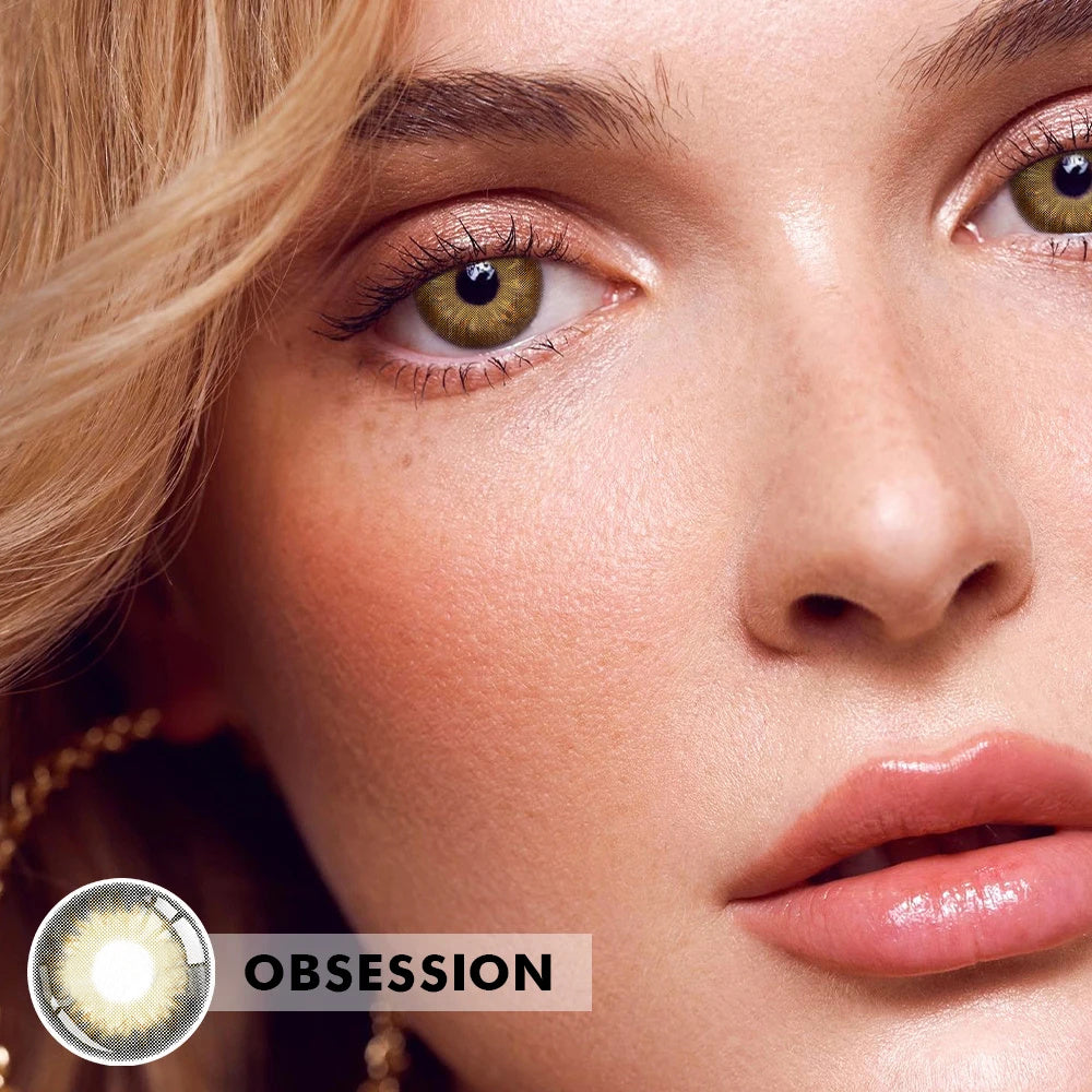 Morningcon Craving-F16 Colored Contact Lenses For Eyes Half Yearly 2pcs