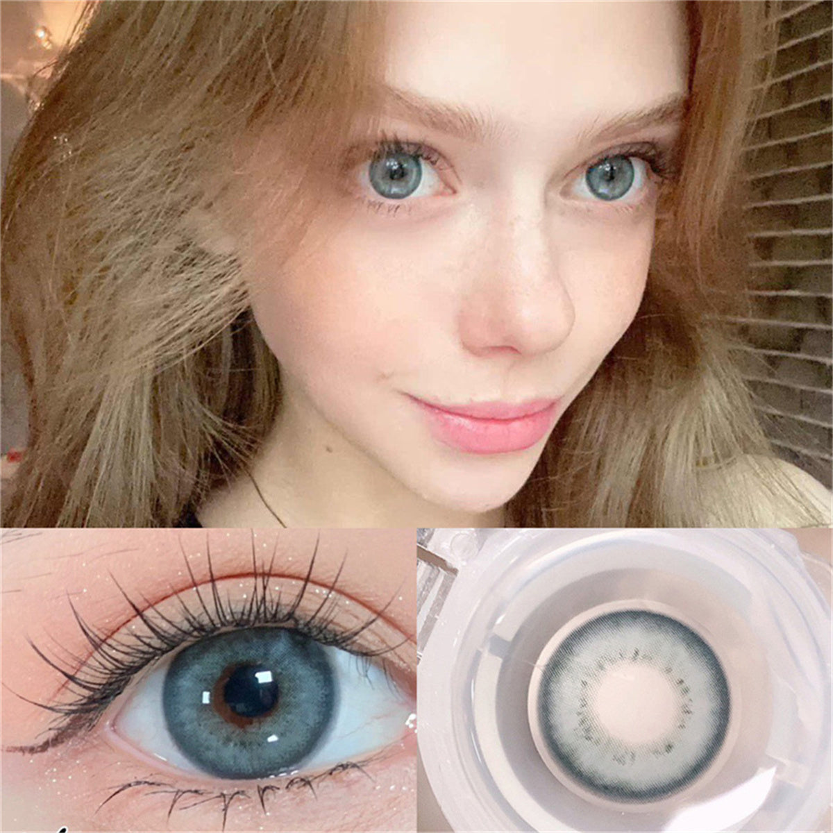 Morningcon Loch Ness Colored Contact Lenses For Eyes Half Yearly 2pcs