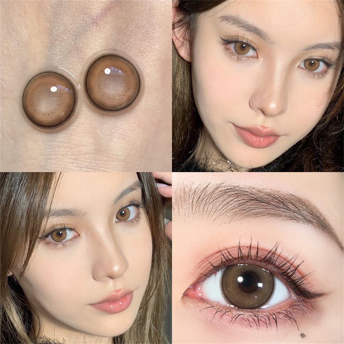 Morningcon Denim Blue Colored Contact Lenses For Eyes Half Yearly
