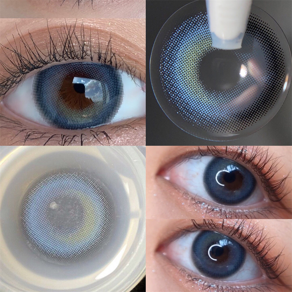 Morningcon Milk bag Colored Contact Lenses For Eyes Half Yearly