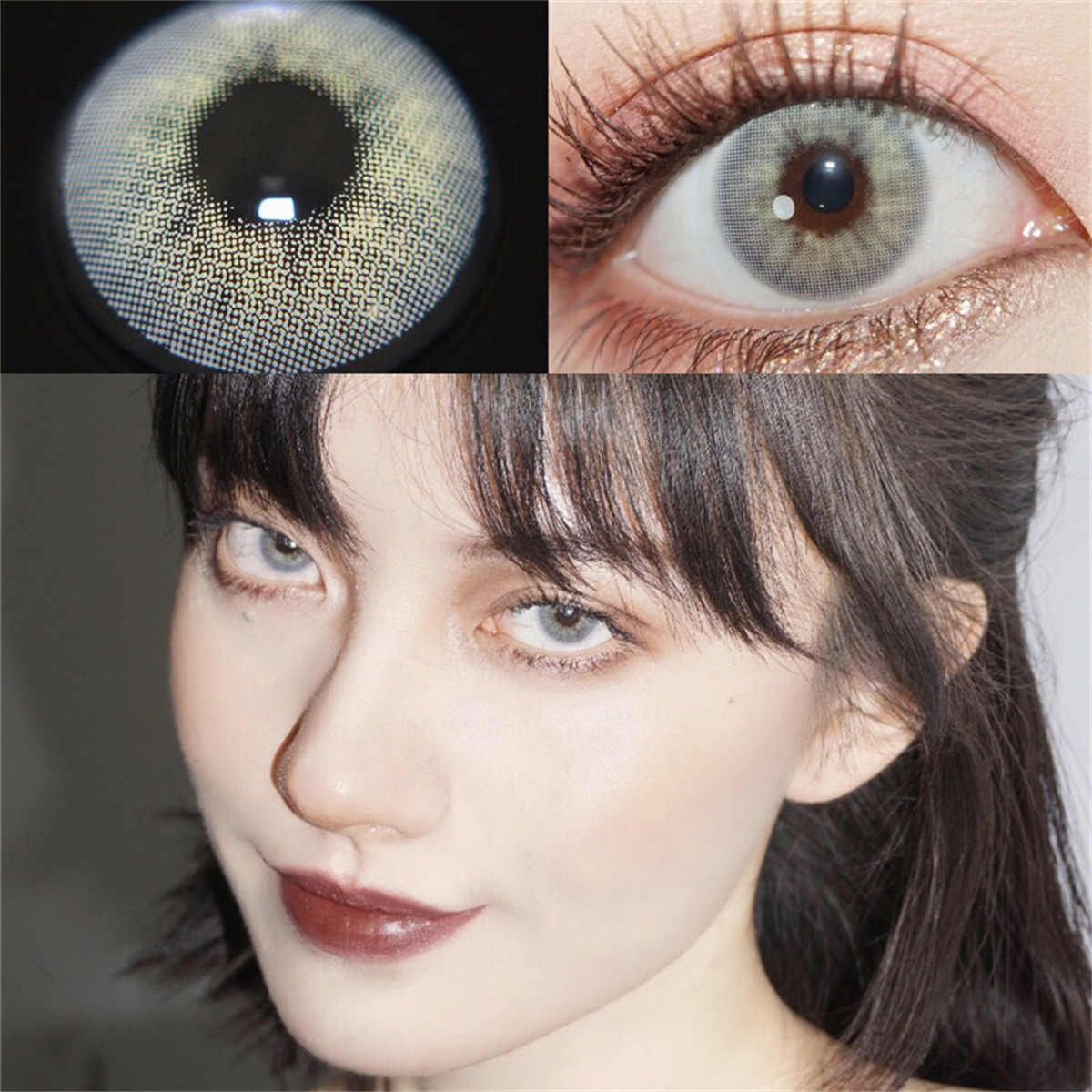Morningcon Aurora Colored Contact Lenses For Eyes Half Yearly