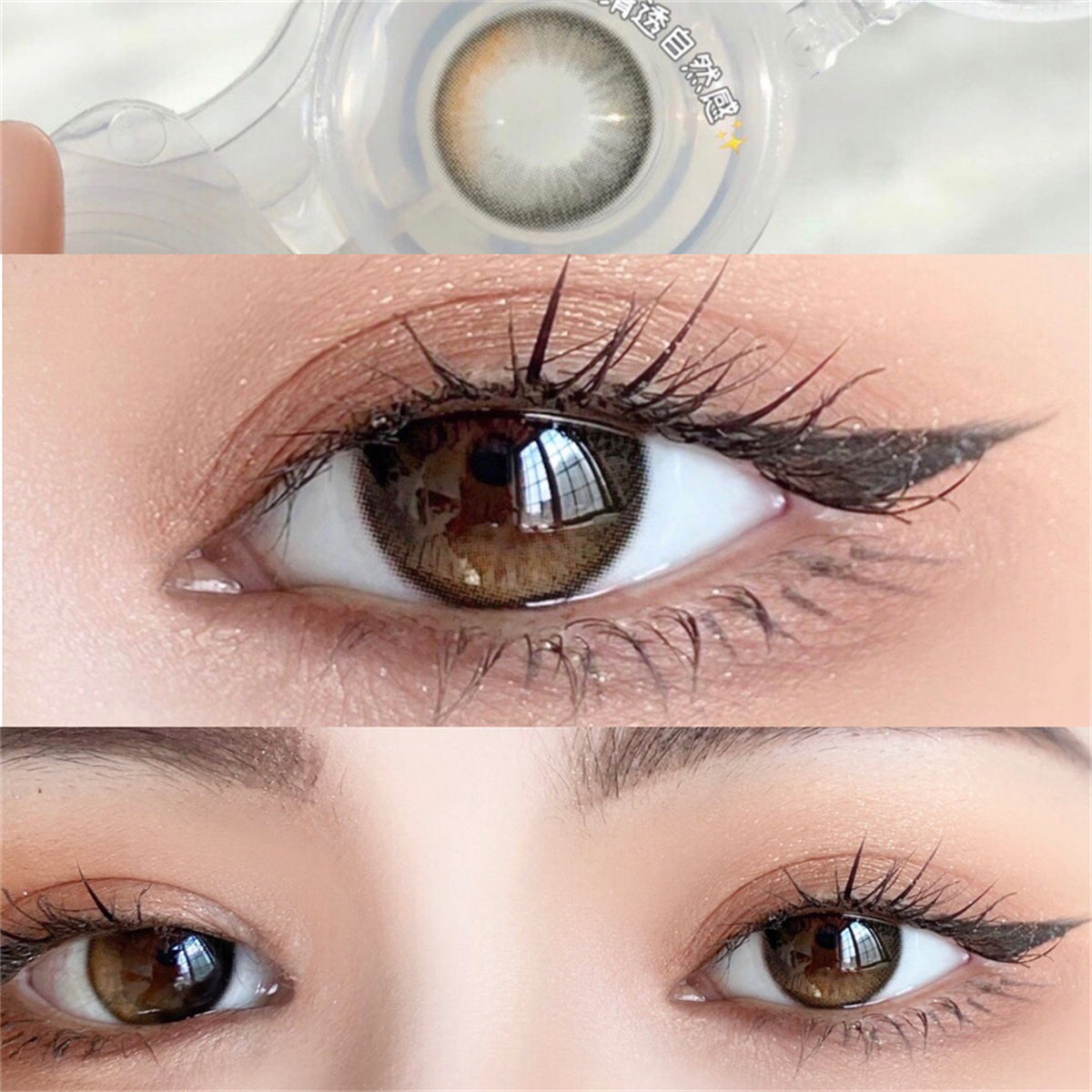Morningcon Sunday Colored Contact Lenses For Eyes Half Yearly 2pcs