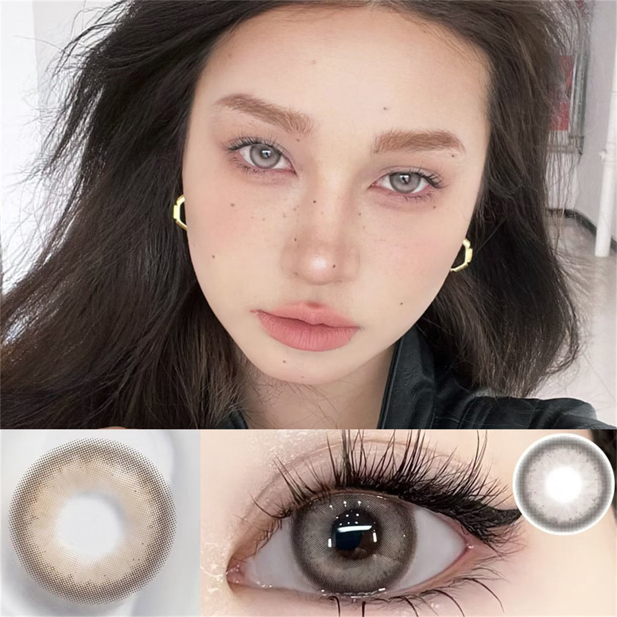 Morningcon Lost Mermaid Blue Colored Contact Lenses For Eyes Half Yearly 2pcs