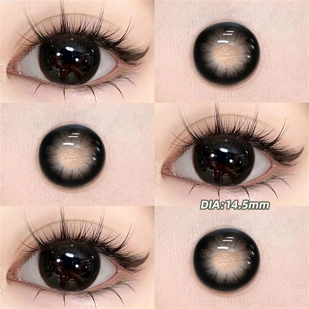 Morningcon Great Beauty Colored Contact Lenses For Eyes Half Yearly 2pcs