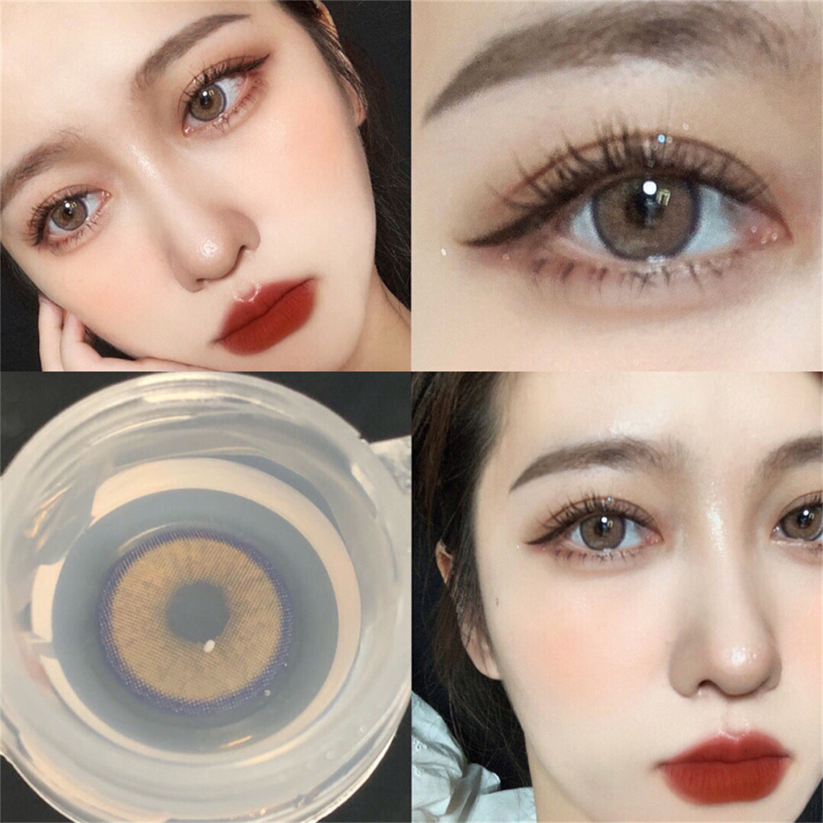 Morningcon Xiaoqing Colored Contact Lenses For Eyes Half Yearly