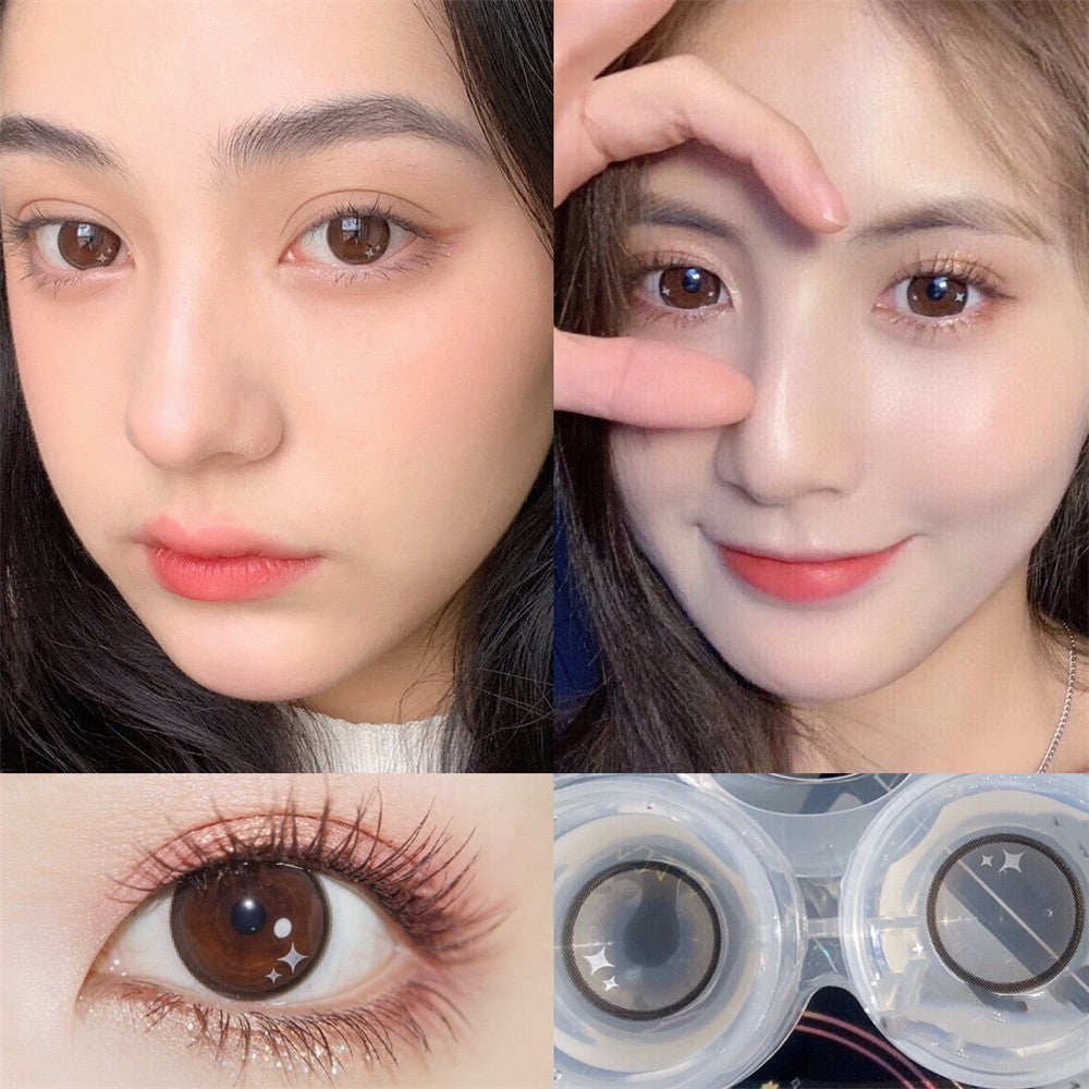 Morningcon Butterscotch Versailles Colored Contact Lenses For Eyes Half Yearly