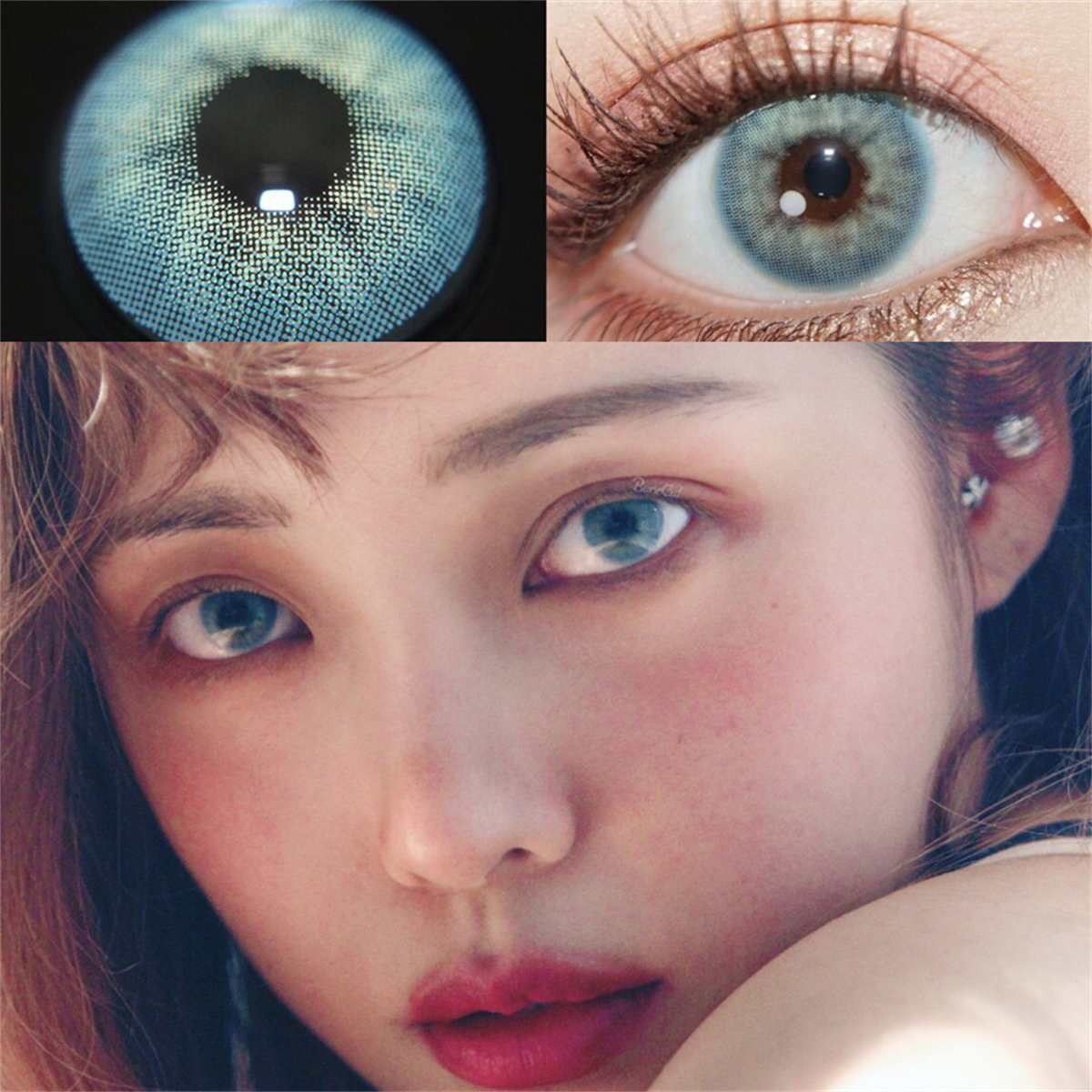 Morningcon Aurora Colored Contact Lenses For Eyes Half Yearly