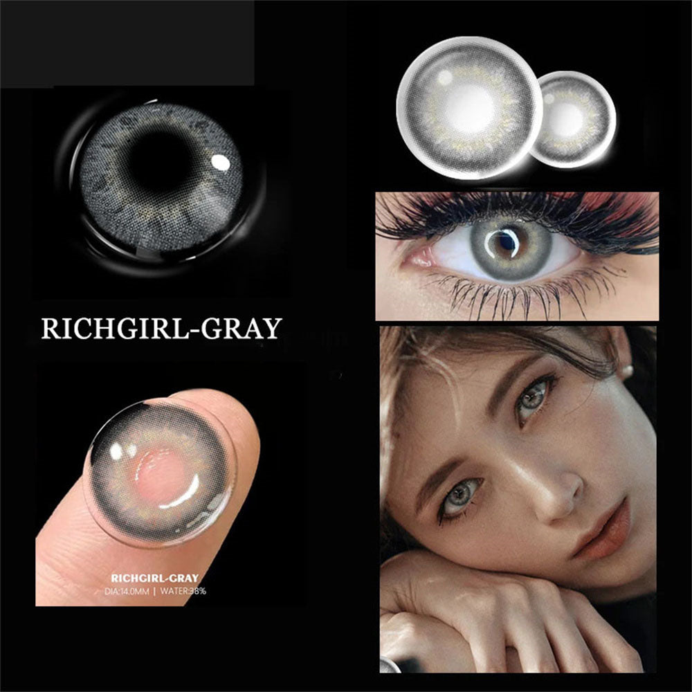Morningcon NS2rich Colored Contact Lenses For Eyes Half Yearly 2pcs
