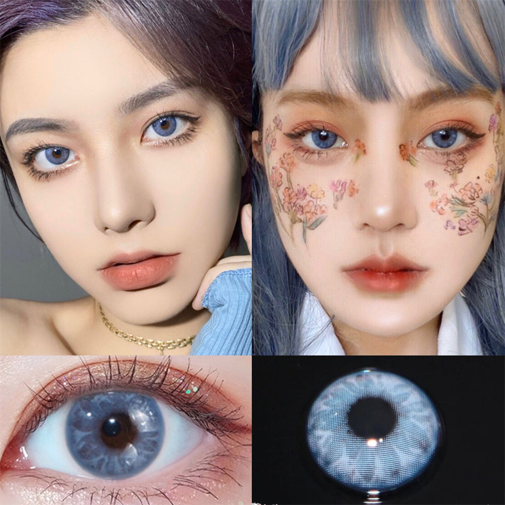Morningcon precious stone Colored Contact Lenses For Eyes Half Yearly 2pcs