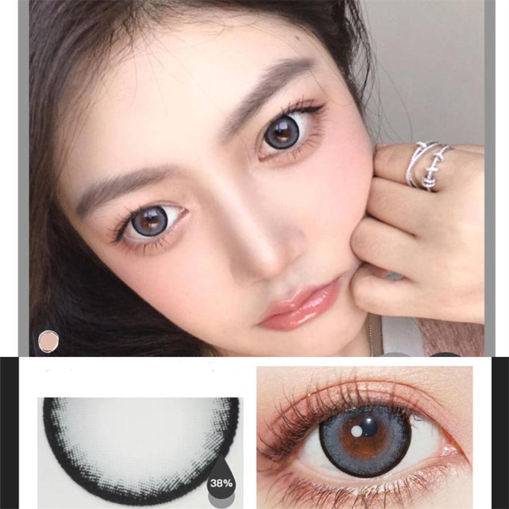 Morningcon Holy Deer Colored Contact Lenses For Eyes Half Yearly 2pcs