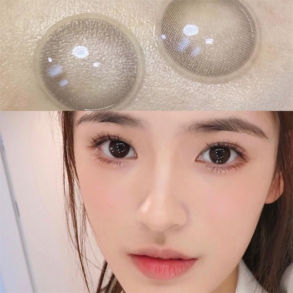 Morningcon Tear-eye effects Colored Contact Lenses For Eyes Half Yearly