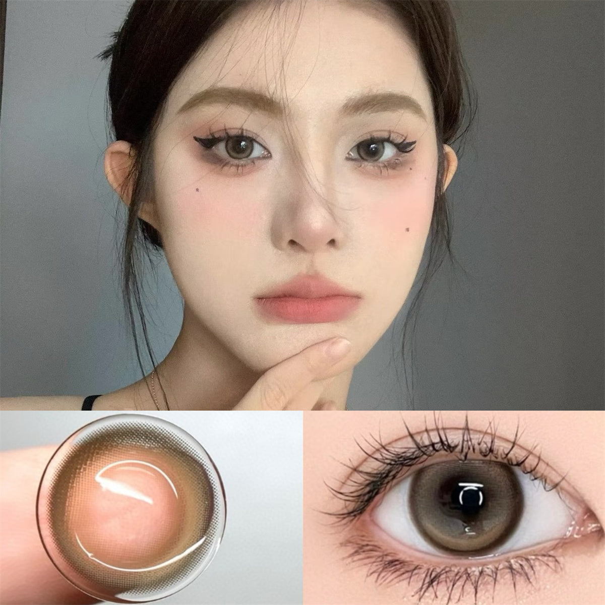 Morningcon Narimaru Colored Contact Lenses For Eyes Half Yearly 2pcs