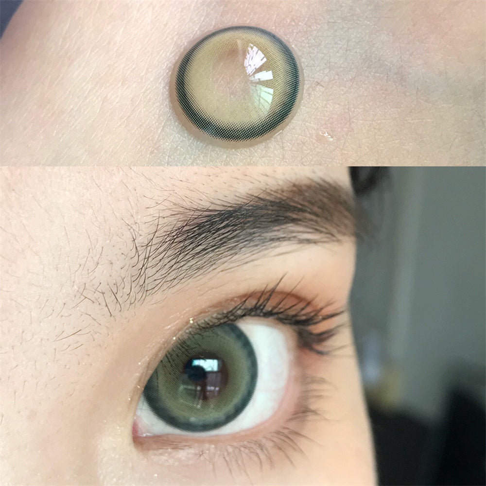 Morningcon Nanaru Colored Contact Lenses For Eyes Half Yearly 2pcs