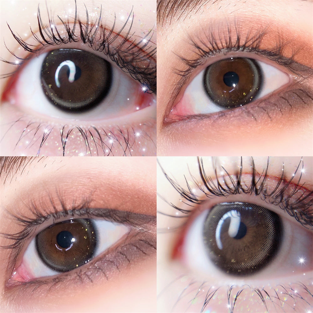 Morningcon Mirror water Colored Contact Lenses For Eyes Half Yearly 2pcs