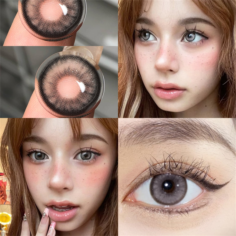 Morningcon Cold Extract Maine Colored Contact Lenses For Eyes Half Yearly 2pcs