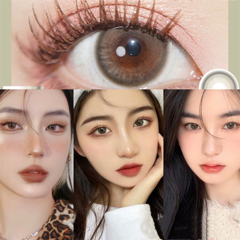 Morningcon Improvisational poet Colored Contact Lenses For Eyes Half Yearly