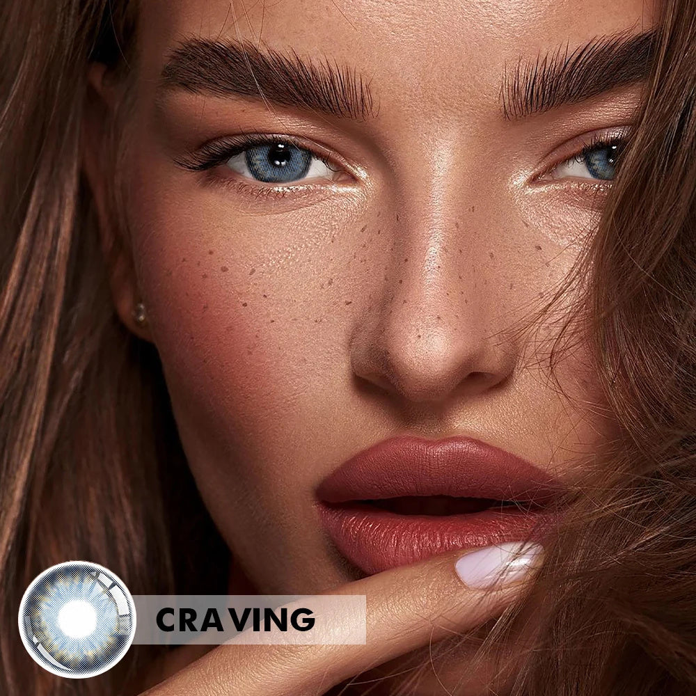 Morningcon Craving-F16 Colored Contact Lenses For Eyes Half Yearly 2pcs