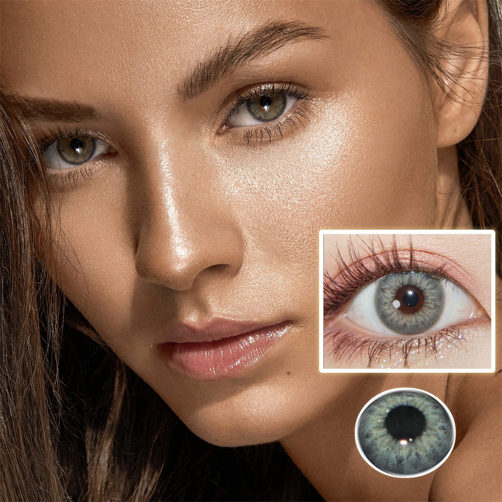 Morningcon DNA Colored Contact Lenses For Eyes Half Yearly 2pcs