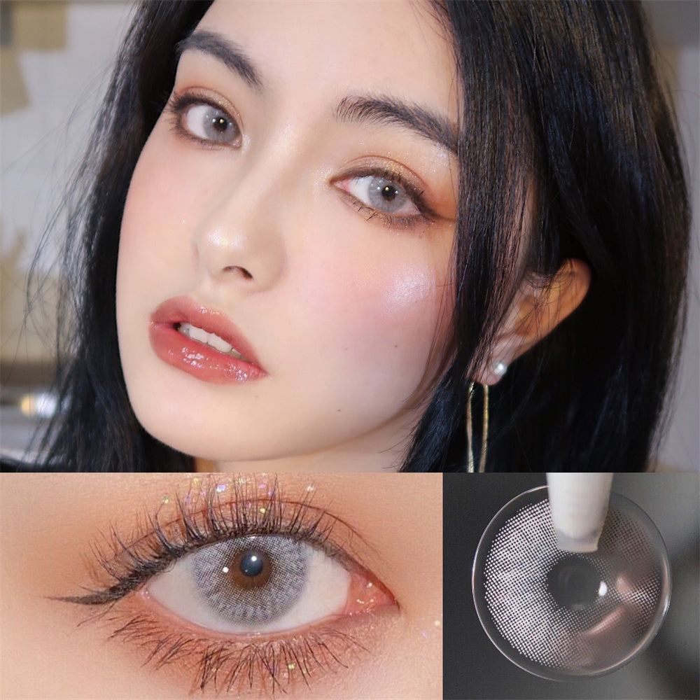 Morningcon Mickey Colored Contact Lenses For Eyes Half Yearly 2pcs