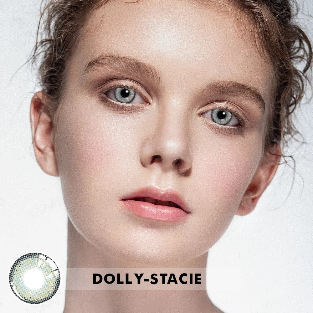 Morningcon Dolly-F24 Colored Contact Lenses For Eyes Half Yearly 2pcs