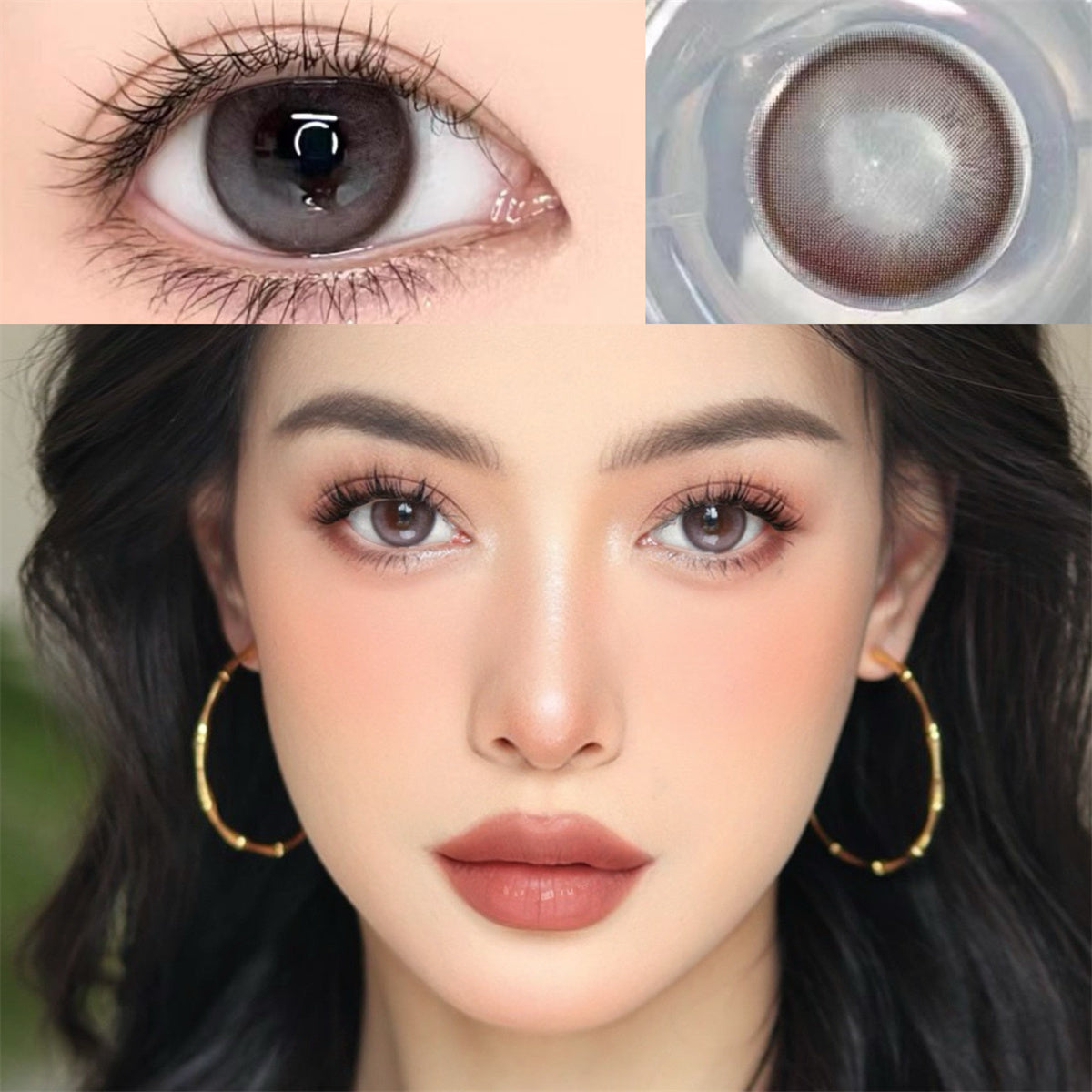Morningcon Basque Colored Contact Lenses For Eyes Half Yearly 2pcs