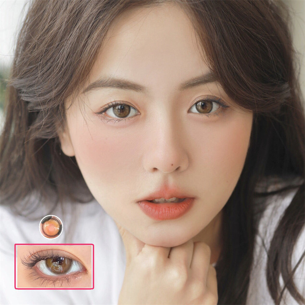 Morningcon Milk bag Colored Contact Lenses For Eyes Half Yearly