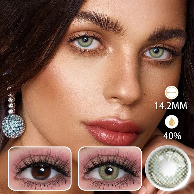 Morningcon Jasmine Colored Contact Lenses For Eyes Half Yearly 2pcs